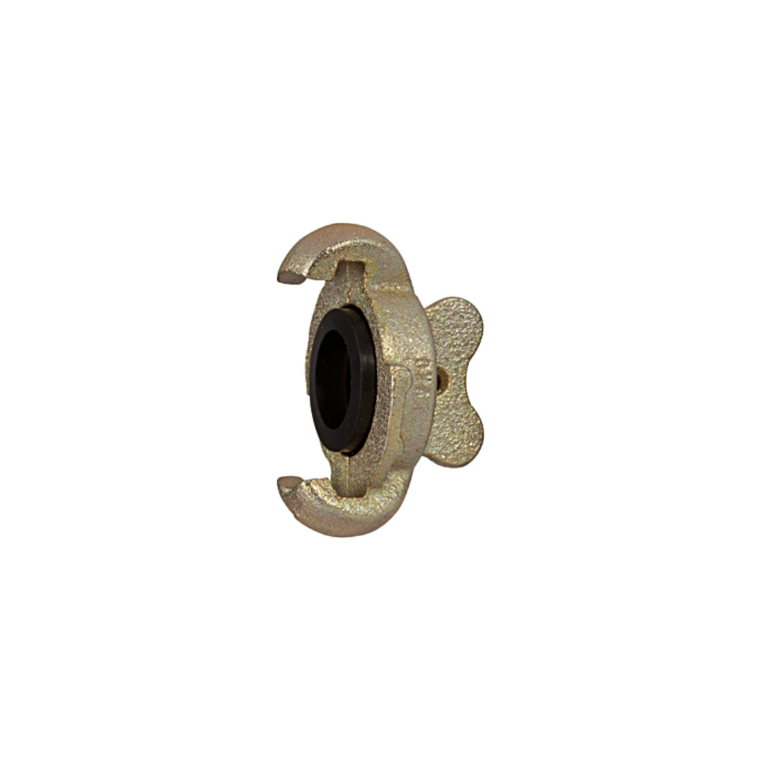 Riegler Accouplement aveugle, fonte malléable zinguée et passivée jaune