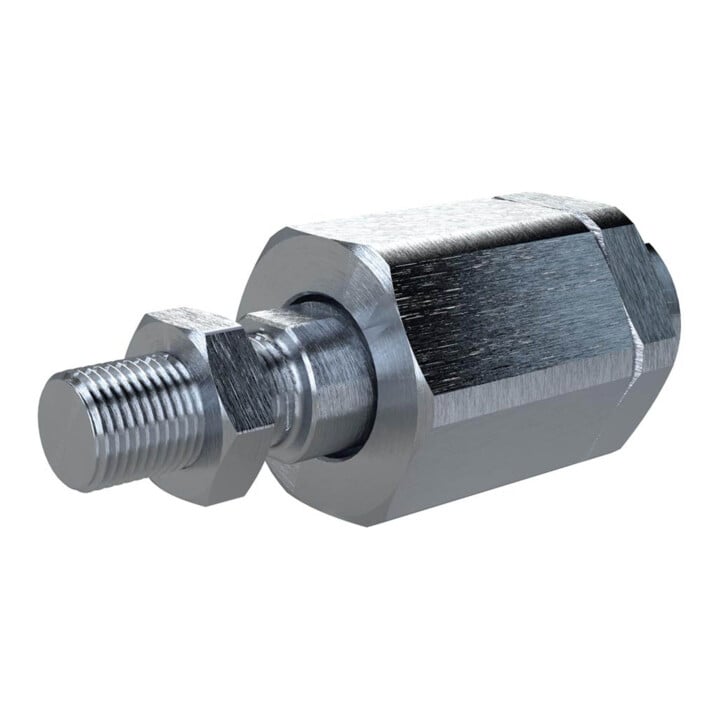 Riegler Accouplement de compensation, pour filetage tige de piston M10x1,25