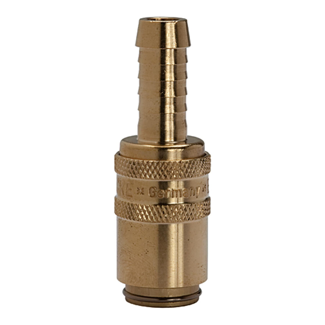 Riegler Accouplement de régulation DN 6, pointe 9 mm, vanne d'arrêt, embout droit