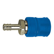 Riegler Accouplement de sécurité NW 7,4, type KE, laiton vern., embout LW 9-1