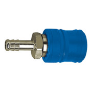 Riegler Accouplement de sécurité NW 7,4, type KE, laiton verni, embout LW 13-1