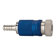 Riegler Accouplement de sécurité NW 7,8, type Bi-Tec, laiton verni, embout LW 8-1