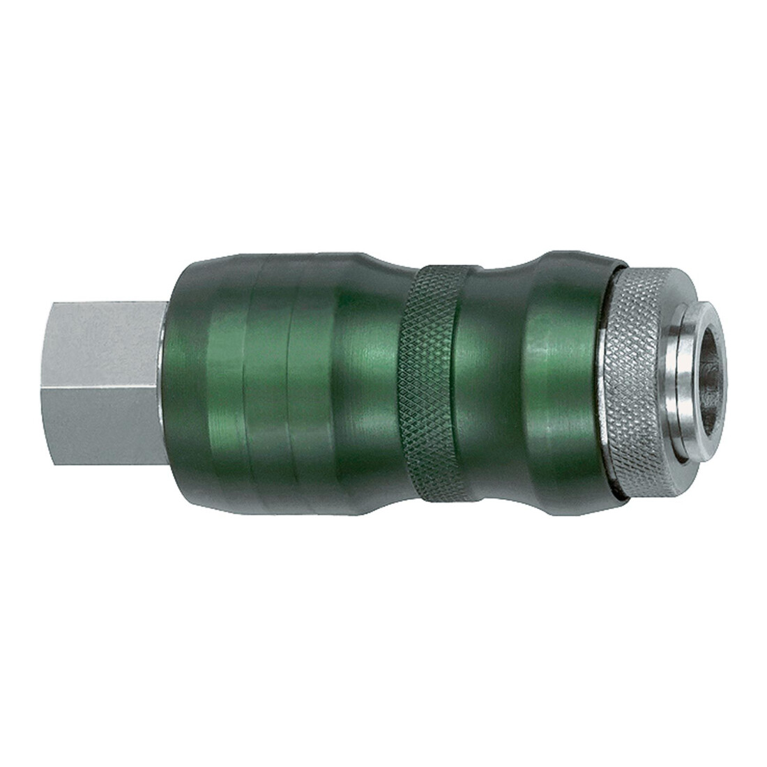 Riegler Accouplement de sécurité NW7,8, Bi-Tec, MS chromé, G 1/4 IG, 2050 l/min