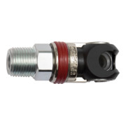 Riegler Accouplement de sécurité pivotant NW 5,5, ARO 210, acier, G 1/2 AG-1