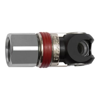 Riegler Accouplement de sécurité pivotant NW 5,5, ARO 210, acier, G 3/8 IG