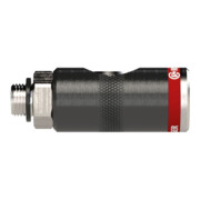 Riegler Accouplement de sécurité rotatif avec bouton-poussoir, NW 7,4mm AG G1/2-5