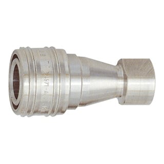 Riegler Accouplement hydraulique à fermeture double, ES 1.4305, G 3/4 IG DN 13