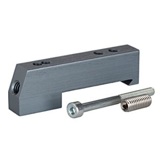 Riegler Adaptateur pour rails à profil en chapeau DIN