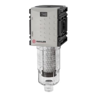 Riegler Aktivkohlefilter »FUTURA-mini« mit PC-Behälter, BG 0, G 1/4