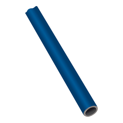 Riegler Aluminiumrohr, blau, Rohr-ø 18x16, VPE 10 Stk., 3 m