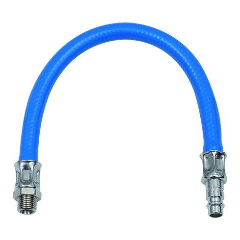 Riegler Amortisseur de vibrations avec tuyau PVC 300 mm, NW 7,2-NW 7,8 G 1/4 AG