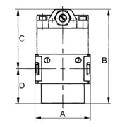 Riegler Anfahrventil »multifix-mini«, BG 0, G 1/4, PE 2,5 - 16 bar-3