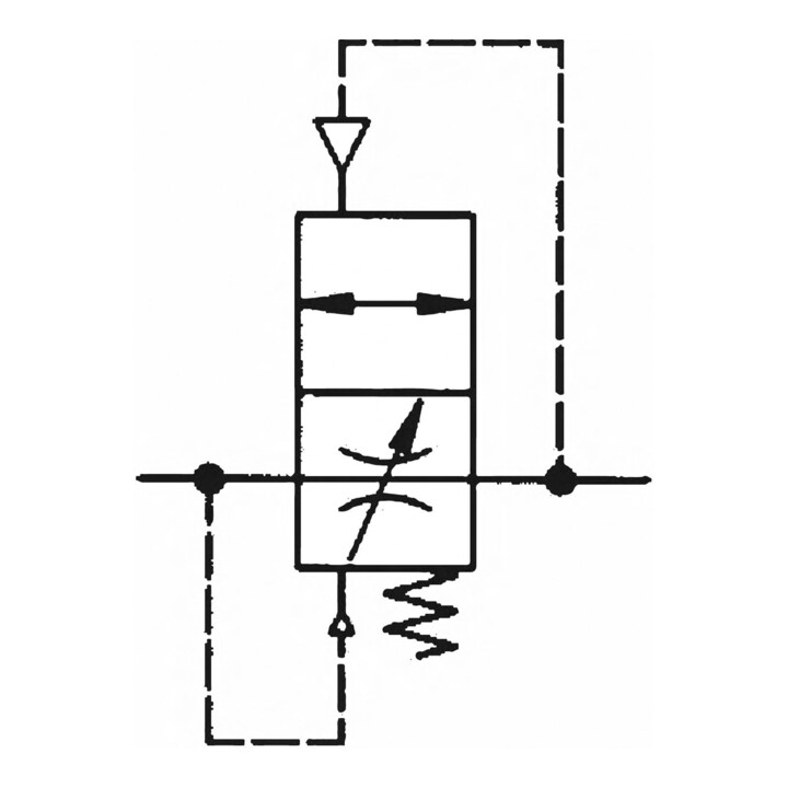 Riegler Anfahrventil »multifix-mini«, BG 0, G 1/4, PE 2,5 - 16 bar