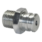 Riegler Anschlussnippel für Flachsauger, oval, »SGO«, M5 AG Ã˜15,5/18x6