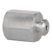 Riegler Anschlussnippel für Flachsauger, rund  »PFG «, G 1/8 IG, Ã˜ 10 mm