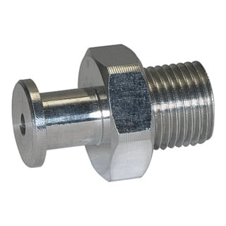 Riegler Anschlussnippel für Flachsauger, rund »PFG«, M5 AG, Ã˜ 5-10 mm