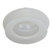 Riegler Aspirateur à soufflet, rond 1,5 plis, silicone, FGA, diamètre 16-1