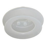 Riegler Aspirateur à soufflet, rond 1,5 plis, silicone, FGA, diamètre 20-1