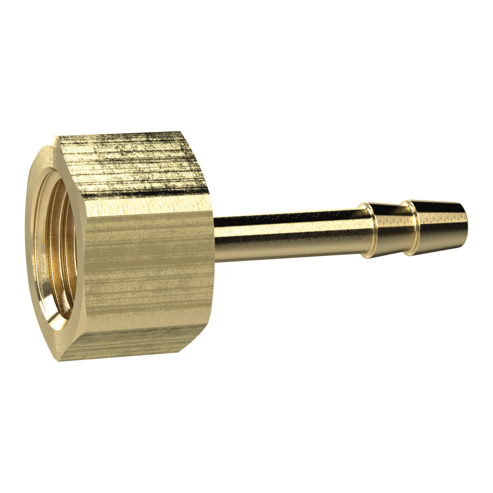 Riegler Aufschraubschlauchtülle, G 1 1/4, für Schlauch LW 38 mm, SW 50, MS
