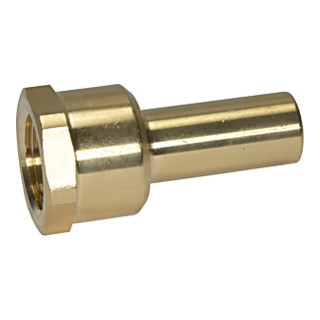RIEGLER Aufschraubstutzen, Messing