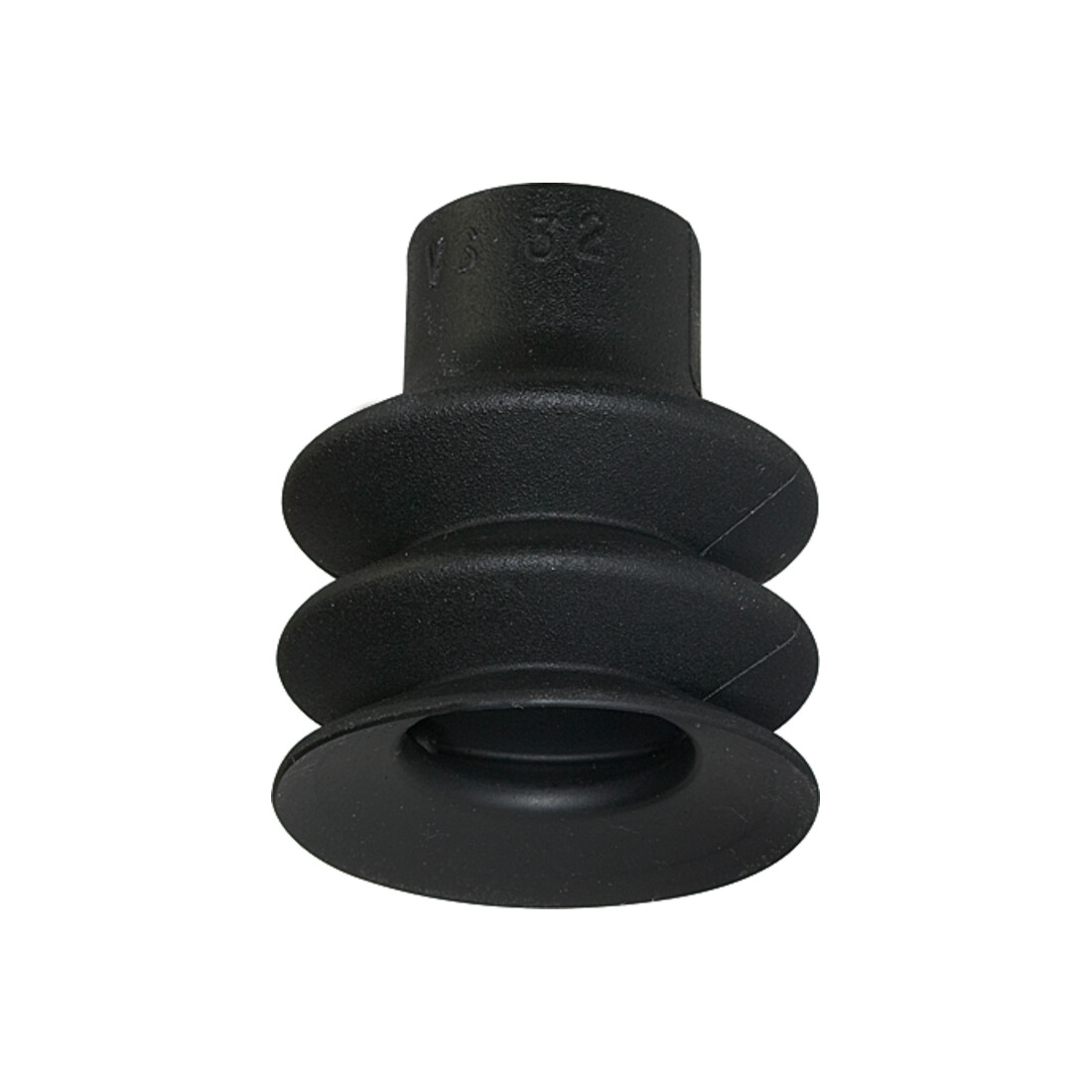 Riegler Balgsauger, rund 2,5 Falten, Material NBR, »FG«, Ø 9 mm