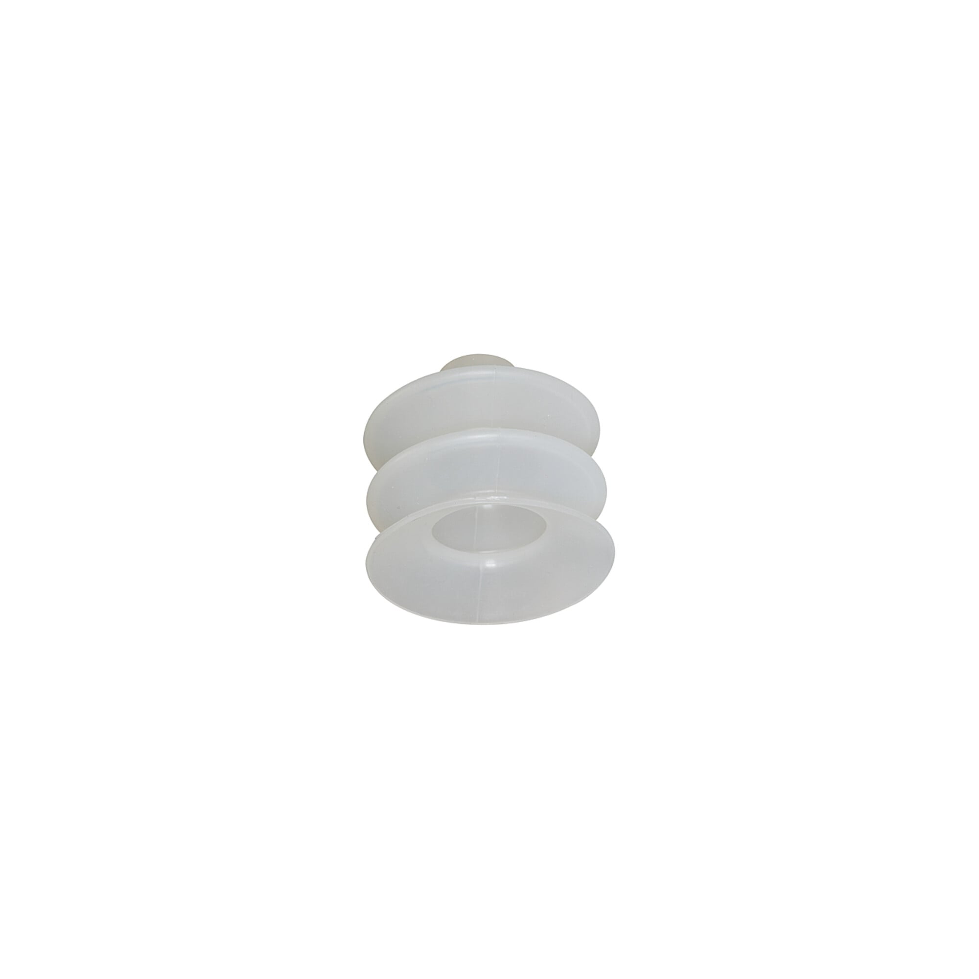 Riegler Balgsauger, rund 2,5 Falten, Material Silikon, »FG«, Ã ̃ 7 mm