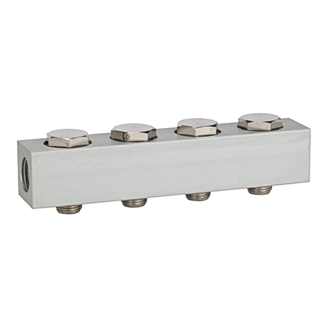 Riegler Barre d'alimentation pour valves de chemin, 4 positions de valve, G 1/4