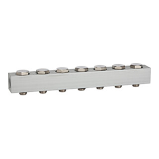 Riegler Barre de distribution pour valves de voie, 7 positions de vanne, G 1/4