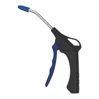 Riegler Blaspistole, Kunststoff, Verl.rohr, lärmred. Düse, Nippel NW 7,2