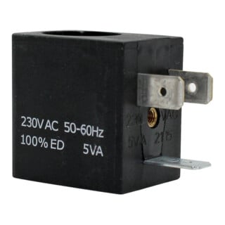 Riegler Bobine magnétique 230 V CA, 50 Hz, pour électrovanne (3/2 voies), S 11-19N
