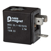 Riegler Bobine magnétique 24 V DC, pour électrovanne (vanne 3/2 voies)-1