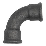 Riegler Bogen 2a, 90 °, kurz, Rp 2 i., Rp 2 i., Temperguss schwarz-1