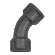 Riegler Bogen 41, 45 °, Rp 2 1/2 i., Rp 2 1/2 i., Temperguss schwarz-1