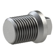 Riegler Bouchon 290, AG, R 1/2, fonte malléable noire galvanisée à chaud-1