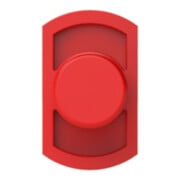 Riegler Bouchon d'arrêt POM, embout 6 mm, couleur rouge-2
