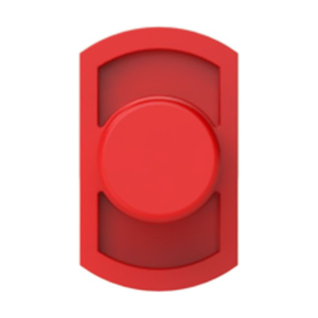 Riegler Bouchon d'arrêt POM, embout 6 mm, couleur rouge