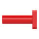 Riegler Bouchon de fermeture POM, embout 5 mm, couleur rouge