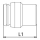 Riegler Bouchon d'obturation, Ø ext. tube 15 mm, PN max. 315 bar