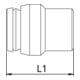 Riegler Bouchon d'obturation, Ø ext. tube 20 mm, PN max. 400 bar