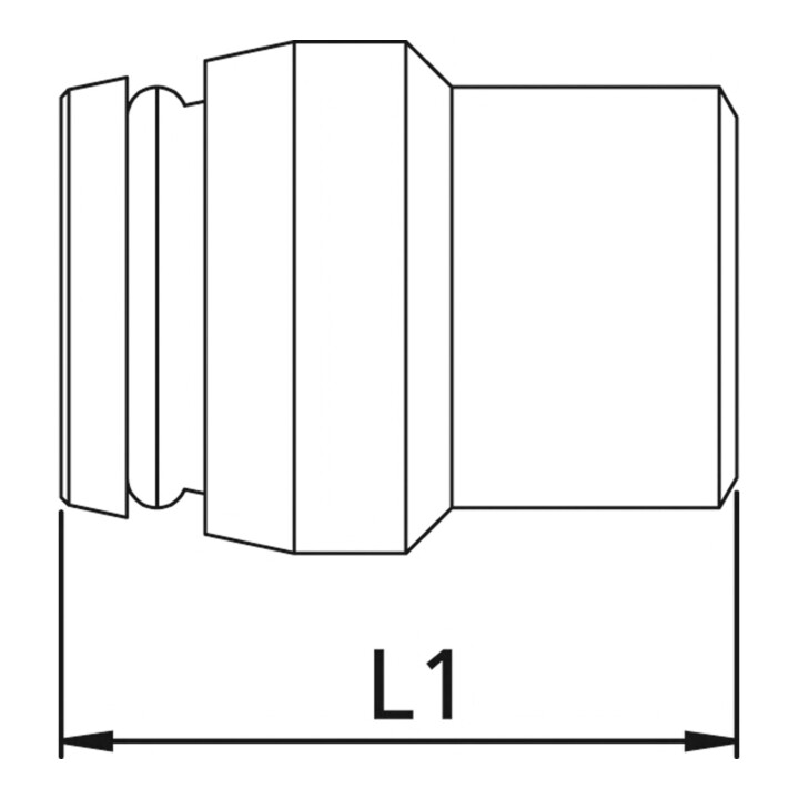 Riegler Bouchon d'obturation, Ø ext. tube 20 mm, PN max. 400 bar