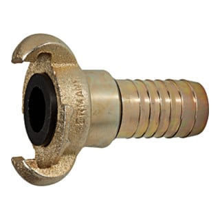 Riegler Bride à griffes avec raccord de tuyau, LW 13 (1/2"), pivotante