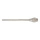 Riegler Buse de rallonge, alésage 3,0 mm, MS nickelé, 400 mm long droit-1
