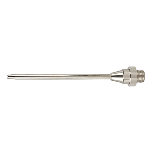 Riegler Buse de rallonge, alésage 3,0 mm, MS nickelé, 400 mm long droit