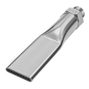 Riegler Buse plate à faible bruit, G 1/4 AG, MS nickelé, largeur buse 21,5 mm-1
