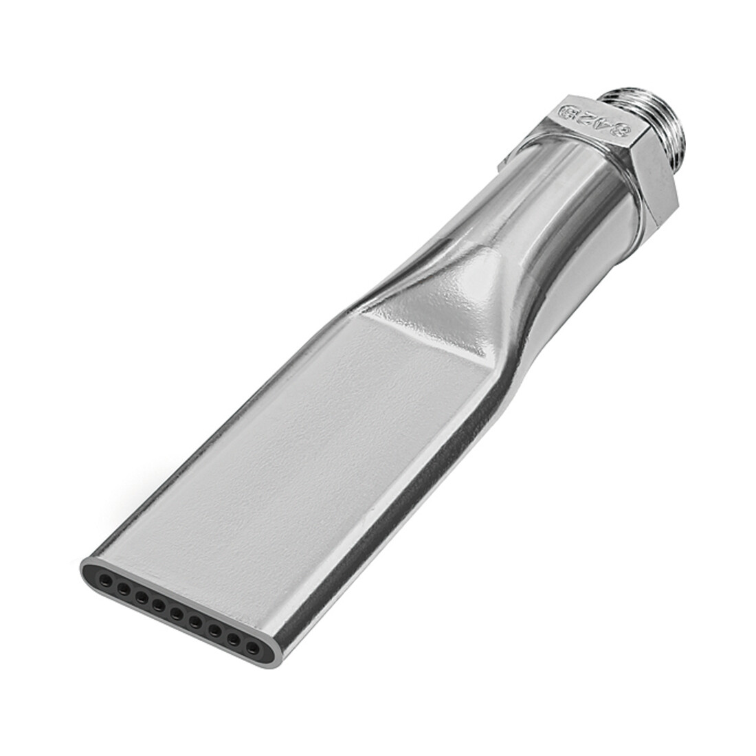 Riegler Buse plate à faible bruit, G 1/4 AG, MS nickelé, largeur buse 21,5 mm