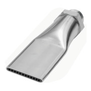 Riegler Buse plate silencieuse, 1/2 - 27 UNS, MS verni, largeur buse 29,0 mm-1