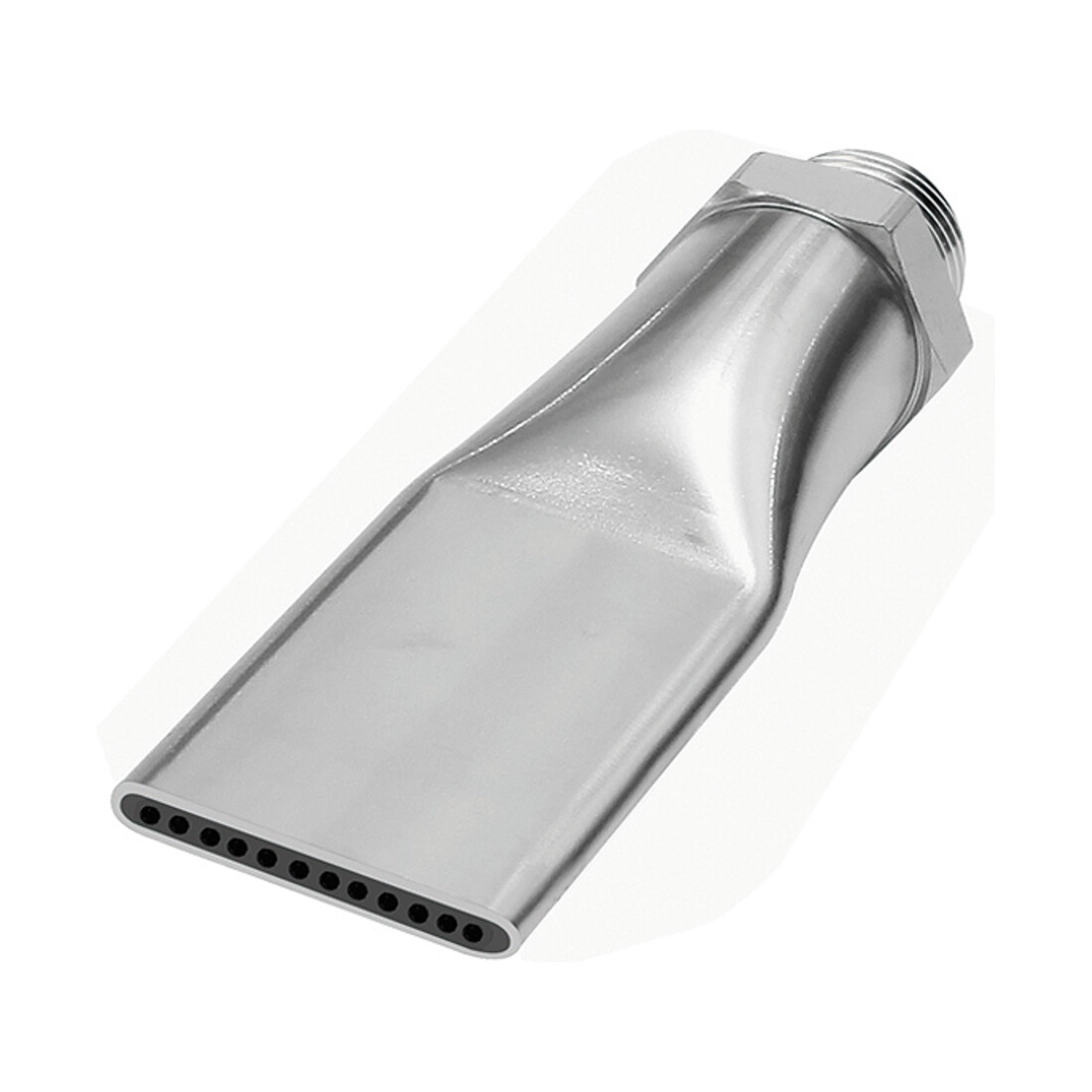 Riegler Buse plate silencieuse, 1/2 - 27 UNS, MS verni, largeur buse 29,0 mm