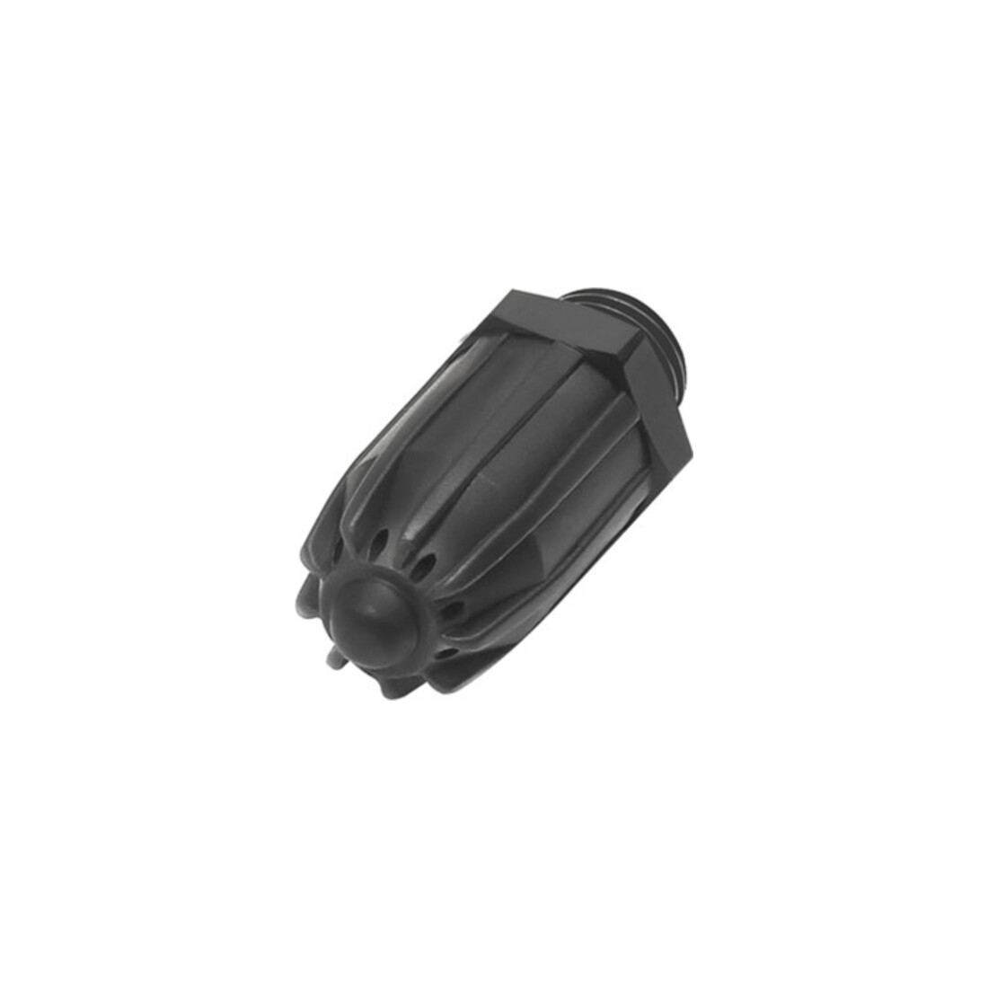 Riegler Buse ronde à faible bruit, G 1/4 AG, plastique POM, Ø ext. 17 mm
