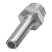 Riegler Buse ronde à faible bruit, G 3/8 AG, aluminium, Ø ext. 10 mm-1