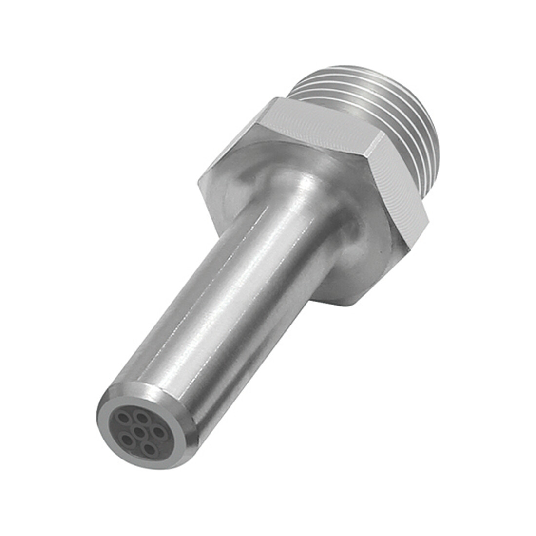 Riegler Buse ronde à faible bruit, G 3/8 AG, aluminium, Ø ext. 10 mm